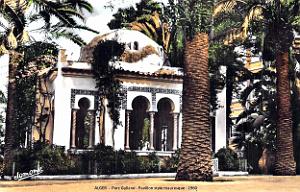Alger - Parc Galland et Pavillon Mauresque _ 1960